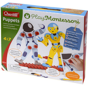 Quercetti: Montessori Bábok kreatív játék