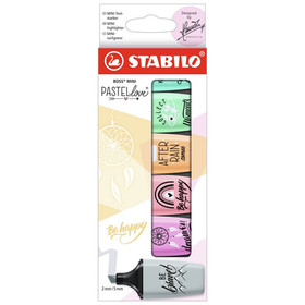 Stabilo: Boss Mini Pastellove szövegkiemelő szett 6db-os