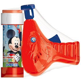 Mickey egér buborékfújó pisztoly 60ml ajándék utántöltővel