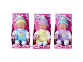Laura baba csillagos pizsamában többféle változatban 20cm - Simba Toys