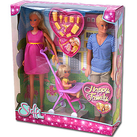 Steffi Love: Boldog család babaszett - Simba Toys