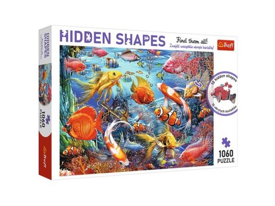 Hidden Shapes: Vízalatti világ 1000db-os puzzle - Trefl