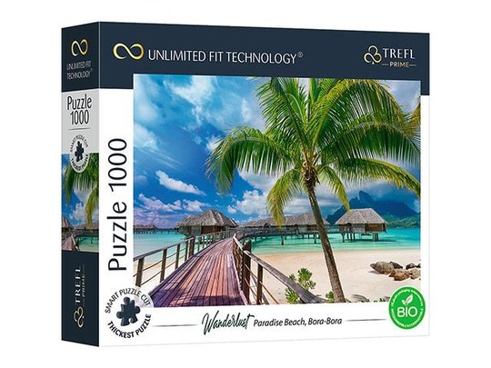 Paradise Beach Bora Bora 1000 db-os UFT puzzle - Trefl