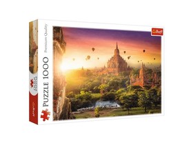 Ősi templom, Burma 1000 db-os puzzle - Trefl