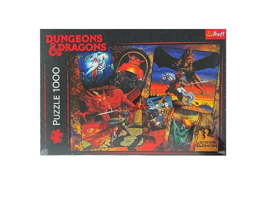 Dungeons&Dragons 1000 db-os puzzle - Trefl