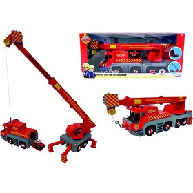 Sam a tűzoltó: Jupiter átalakítható tűzoltóautó és mentődaru 2 az 1-ben - Simba Toys