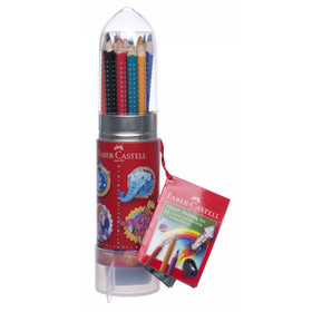 Faber-Castell: Rakéta színes ceruza 15db-os szett hegyezővel