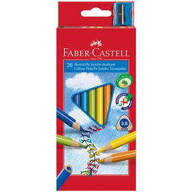 Faber-Castell: Junior színes ceruza 20db-os hegyezővel