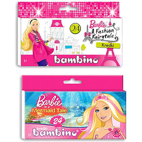 Barbie színes ceruzaszett 24db