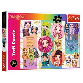 Rainbow High: Színes barátság 200db-os puzzle - Trefl