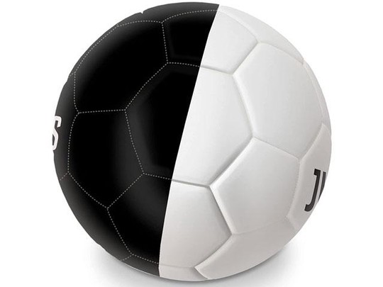 Fekete-fehér Juventus focilabda 5-ös méret - Mondo Toys