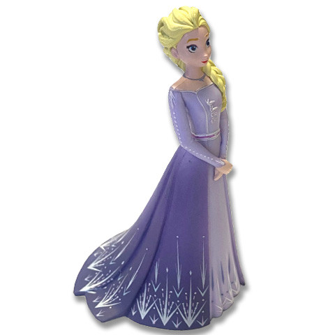 Jégvarázs 2: Elsa hercegnő játékfigura lila ruhában - Bullyland
