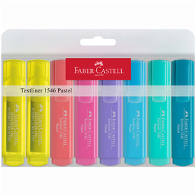 Faber-Castell: 8db-os pasztell színű szövegkiemelő készlet