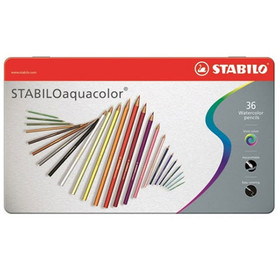 Stabilo: Aquacolor színesceruza szett fém dobozban 36db