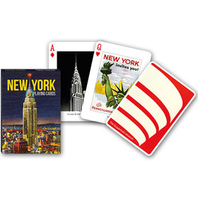 New York exkluzív römikártya 1x55 - Piatnik
