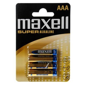 Maxell: Szuper Alkáli vékony ceruzaelem 1.5V AAA LR03 4db bliszteres csomagolásban
