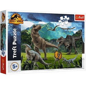 Jurassic World: A Jurassic Park dinoszauruszai 100db-os puzzle - Trefl