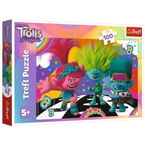 Trollok: Együtt a banda 100db-os puzzle - Trefl