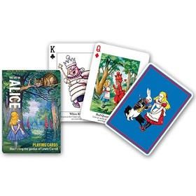 Alice csodaországban exkluzív römikártya 1x55 - Piatnik