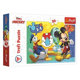 Mickey egér és Donald kacsa 30 db-os puzzle - Trefl