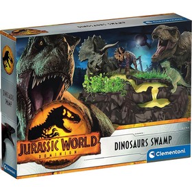 Jurassic World 3: Mocsári dinoszauruszok játékszett - Clementoni