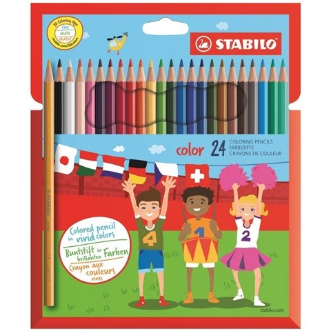 Stabilo: Color színes ceruza készlet 24db-os