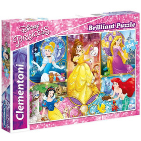 Disney hercegnők 104 db-os puzzle - Clementoni