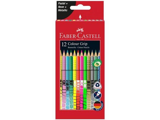 Faber-Castell: Grip színes ceruza készlet 12db-os
