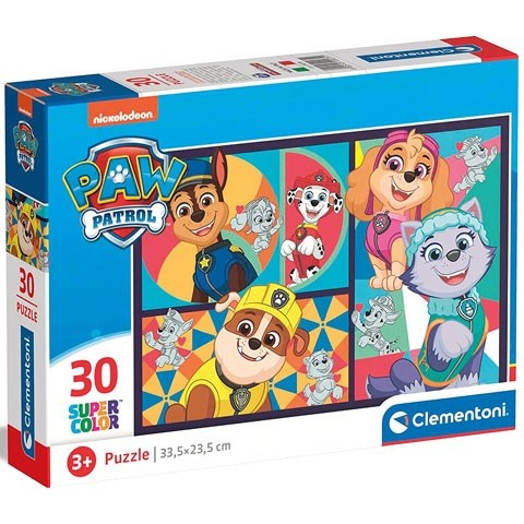 Mancs őrjárat Supercolor puzzle 30db-os - Clementoni