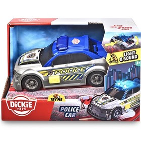 Rendőrautó fénnyel és hanggal 15cm - Dickie Toys