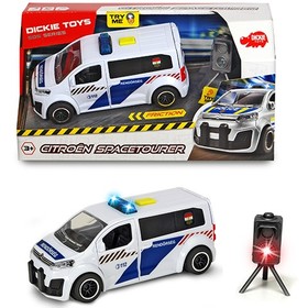 Rendőrségi Citroen SpaceTourer, trafipax-szal fénnyel és hanggal - Dickie Toys