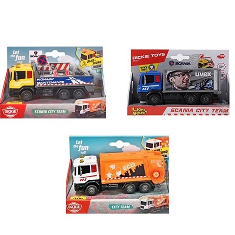 Dickie City Városi teherautó többféle változatban - Dickie Toys