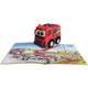 Mi Micsoda: Tűzoltóság játékszett autóval és könyvvel - Simba Toys
