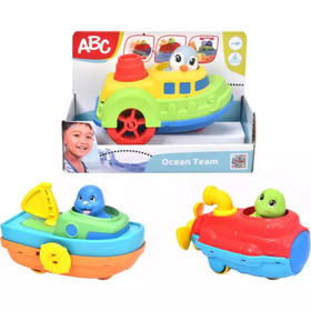 ABC Ocean Team Hajó fürdőjáték állatokkal többféle változatban - Simba Toys