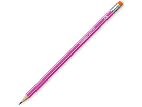Stabilo: Rózsaszín 160 RT grafit ceruza radírral HB