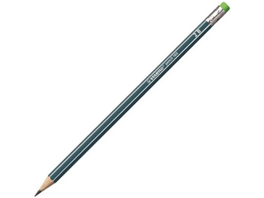 Stabilo: Petrol 160 RT grafit ceruza radírral 2B