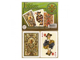 Luxus römi kártya - Folklore 2x55 lap - Piatnik
