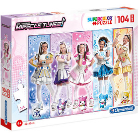 Miracle Tunes lányok 104db-os Maxi Puzzle - Clementoni