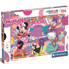 Minnie egér és barátai Supercolor Maxi puzzle 104db-os - Clementoni
