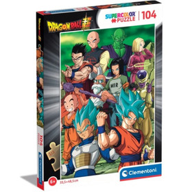 Dragonball Super team Supercolor 104db-os puzzle - Clementoni