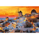 Romantikus naplemente, Oia, Santorini 1500db-os puzzle - Trefl