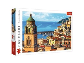 Csodálatos kilátás, Amalfi, Olaszország 1500db-os puzzle - Trefl