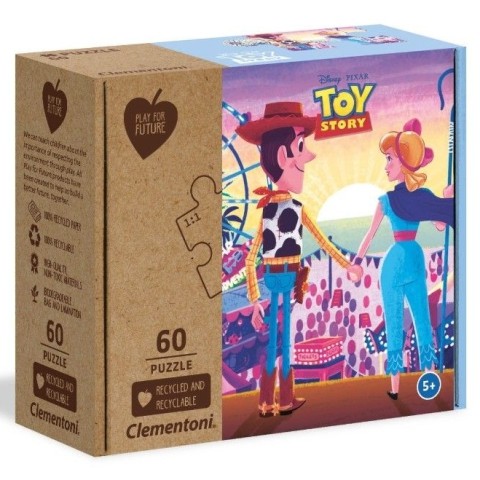 Play for Future: Disney Toy Story 4 60db-os puzzle - Clementoni