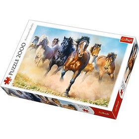 Galoppozó lovak 2000db-os puzzle - Trefl
