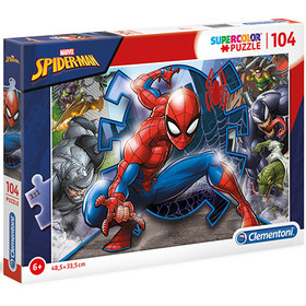 Marvel Pókember Supercolor 104db-os puzzle - Clementoni