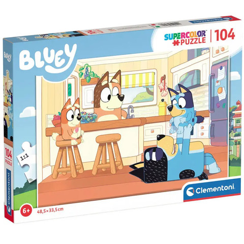 Bluey és családja 104db-os puzzle - Clementoni