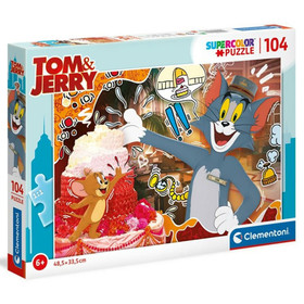 Tom és Jerry: A torta 104 db-os puzzle - Clementoni