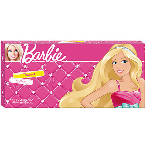 Barbie gyurma 12 színnel