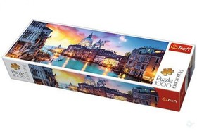 Canal Grande főcsatorna, Olaszország panoráma puzzle 1000db-os - Trefl