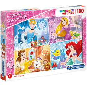 Disney Hercegnők Supercolor puzzle 180db-os - Clementoni